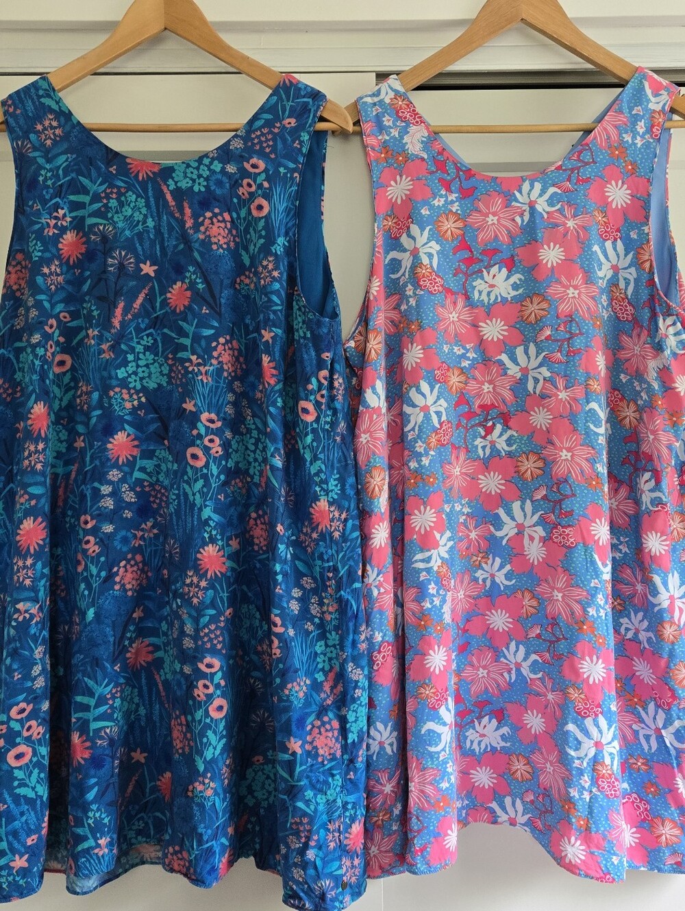 Hatley Sundresses Xl Blue And Pink Bundle